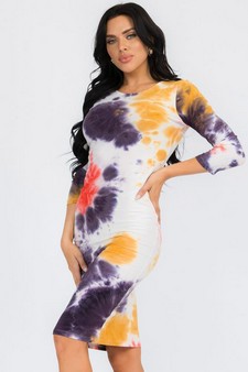 Women’s Feel the Fireworks Tie Dye Dress style 2