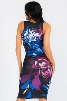 Women’s Night at The Garden Sleeveless Bodycon Dress style 3