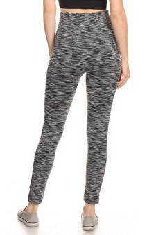 Lady's Pattern Fleece Leggings style 3