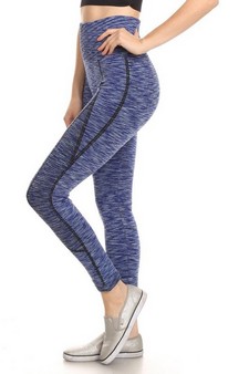 Lady's Pattern Fleece Leggings style 2