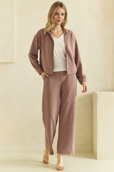 ETA 08/13/26 - LightWeight Modal Scuba Zip-Up Hooded Jacket style 5