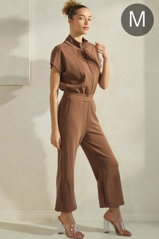 Women's UltraChic Sofie Soft Shortsleeve Jumpsuit (M only)
