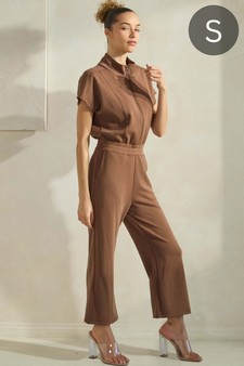 Women's UltraChic Sofie Soft Shortsleeve Jumpsuit (S only)