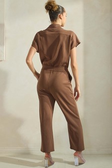 Women's UltraChic Soft Shortsleeve Jumpsuit style 2