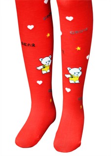 CHILDREN'S PRINTED COTTON TIGHTS style 2