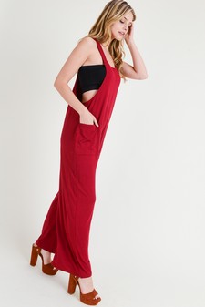 Women's Wide Leg Jumpsuit Overalls with Pockets style 2