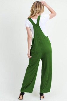 Women's Wide Leg Jumpsuit Overalls with Pockets style 3