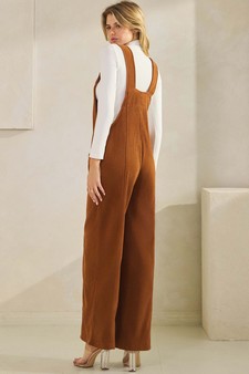 Women's The Classic Relaxed Wide-Leg Corduroy Overalls style 2