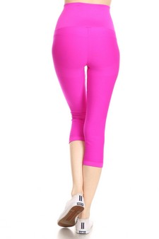 Women's High Performance Moto Style Capri Compression Leggings style 3