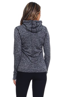 Seamless Active Living Jacket with Hoodie style 3