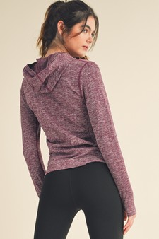 Seamless Active Living Jacket with Hoodie style 3