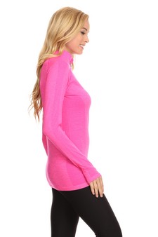 Seamless Active Living Pull Over Top style 3