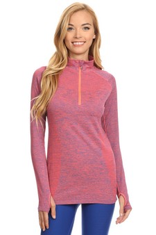 Seamless Active Living Pull Over Top