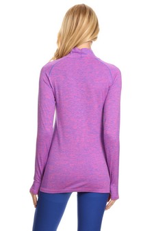 Seamless Active Living Pull Over Top style 4