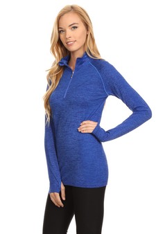 Seamless Active Living Pull Over Top style 3