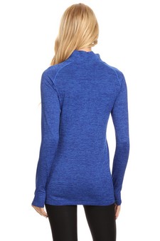 Seamless Active Living Pull Over Top style 4