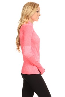 Seamless Active Living Pull Over Top style 2