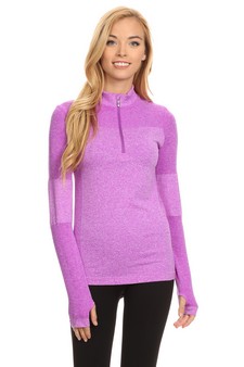 Seamless Active Living Pull Over Top