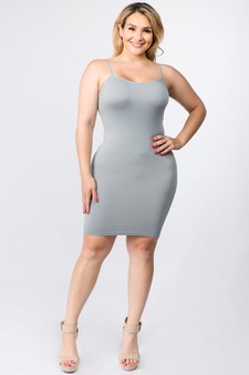 Women's Seamless Cami Slip Dress style 4