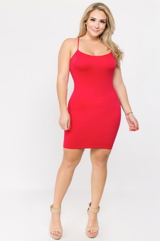 Women's Seamless Cami Slip Dress style 4