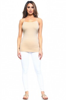 Women's Seamless Cami Tank Top style 4