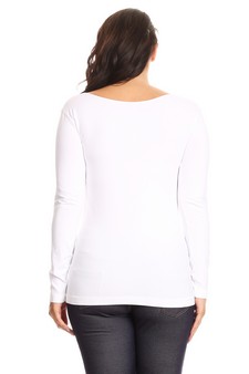 Lady's Long sleeve Top style 4