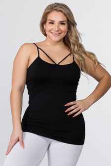 Women's Seamless Strappy Detail Cami Top style 4