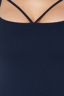 Women's Seamless Strappy Detail Cami Top style 5