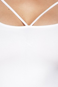 Women's Seamless Strappy Detail Cami Top style 5