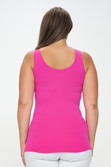 V or U Neckline Reversible Seamless Tank style 3