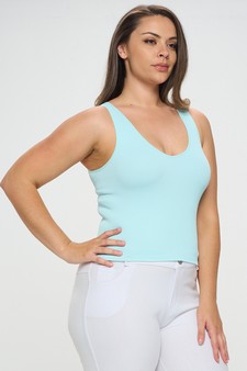 Women’s Your New Go-To Reversible Ribbed Seamless Tank style 2