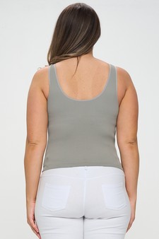 Women’s Your New Go-To Reversible Ribbed Seamless Tank style 3