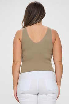 Women’s Your New Go-To Reversible Ribbed Seamless Tank style 3