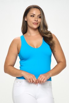 Women’s Your New Go-To Reversible Ribbed Seamless Tank