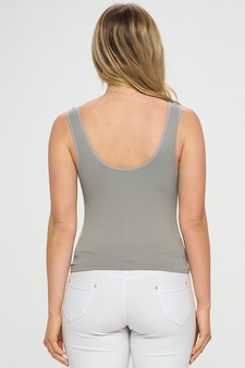 Women’s Your New Go-To Reversible Ribbed Seamless Tank style 3