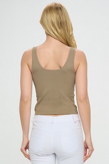 Women’s Your New Go-To Reversible Ribbed Seamless Tank style 3