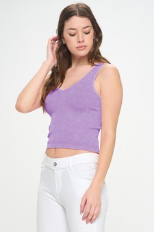 Women's Seamless Reversible Stonewashed Ribbed style 2