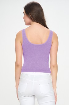 Women's Seamless Reversible Stonewashed Ribbed style 3