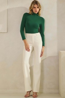 ETA 09/04/25 - Women’s Bare Essential Seamless Mock Neck Long Sleeve Top style 5