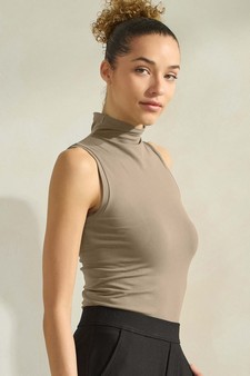 ETA 02/04/25 Women's Mock Neck Seamless Sleeveless Tank