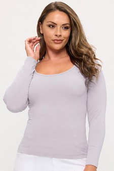 ETA 07/09/26 - Women’s Sculpted Chic Seamless Long Sleeve Top