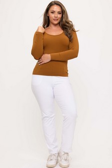ETA 08/14/25 - Women’s Sculpted Chic Seamless Long Sleeve Top style 5