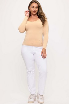ETA 08/14/25 - Women’s Sculpted Chic Seamless Long Sleeve Top style 5