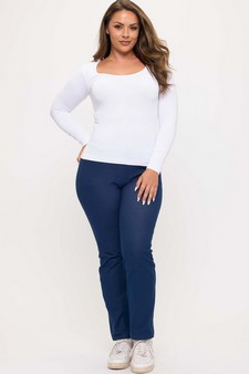 ETA 08/14/25 - Women’s Sculpted Chic Seamless Long Sleeve Top style 5
