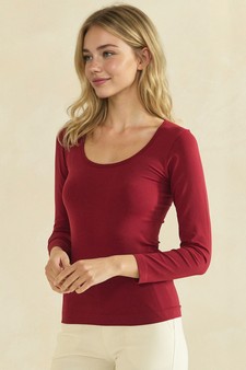 ETA 08/13/26 - Women’s Sculpted Chic Seamless Long Sleeve Top style 3