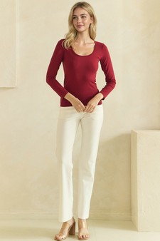 ETA 08/13/26 - Women’s Sculpted Chic Seamless Long Sleeve Top style 5