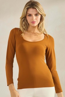 ETA 08/14/25 - Women’s Sculpted Chic Seamless Long Sleeve Top style 4
