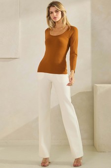 ETA 08/14/25 - Women’s Sculpted Chic Seamless Long Sleeve Top style 5