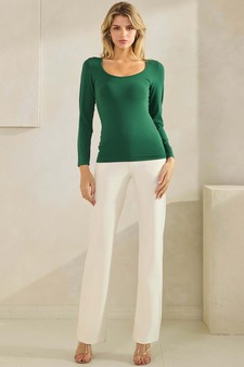 ETA 08/14/25 - Women’s Sculpted Chic Seamless Long Sleeve Top style 5