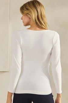ETA 08/14/25 - Women’s Sculpted Chic Seamless Long Sleeve Top style 2